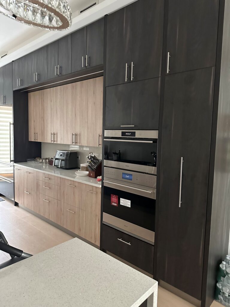 Custom mudroom cabinets