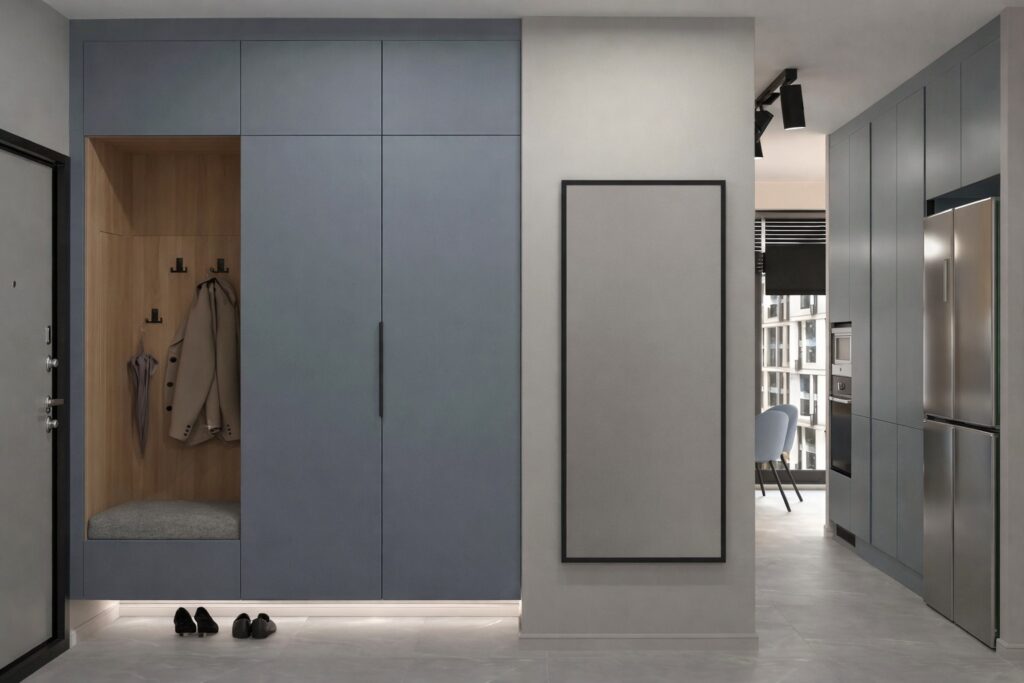 built-in cabinets apartment